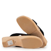Shop safe online 100% authentic second hand Hermès Black Wooden Sandals - Size 40 in very good condition at Labellov in Antwerp.