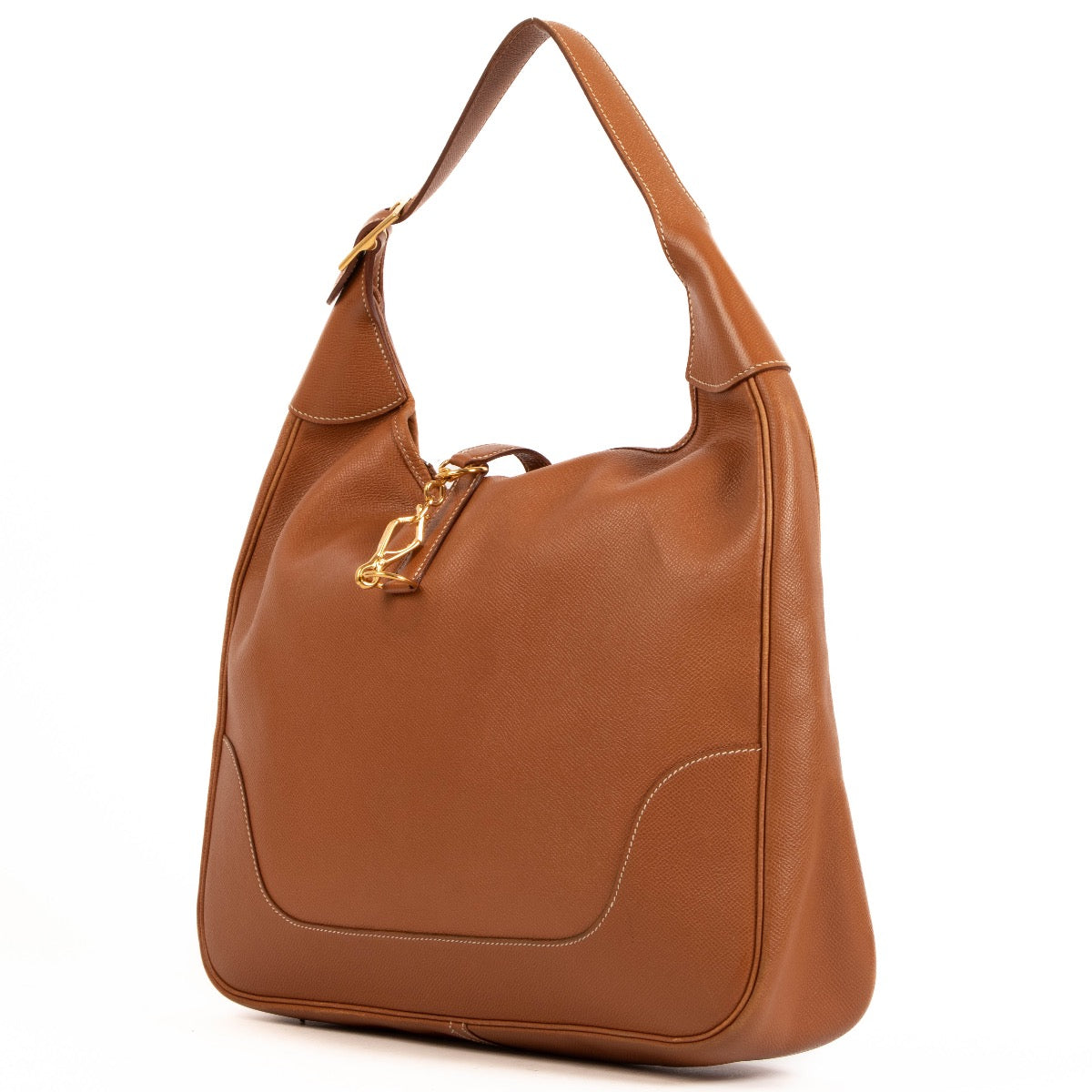 shop 100% authentic second hand Hermès Trim Brown Shoulder Bag on Labellov.com