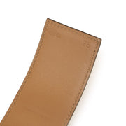Hermès Black Leather Collier de Chien Belt - Size 75