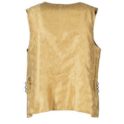 Hermès Vintage Hussar Tromp L'oeil Print Silk Waistcoat Vest