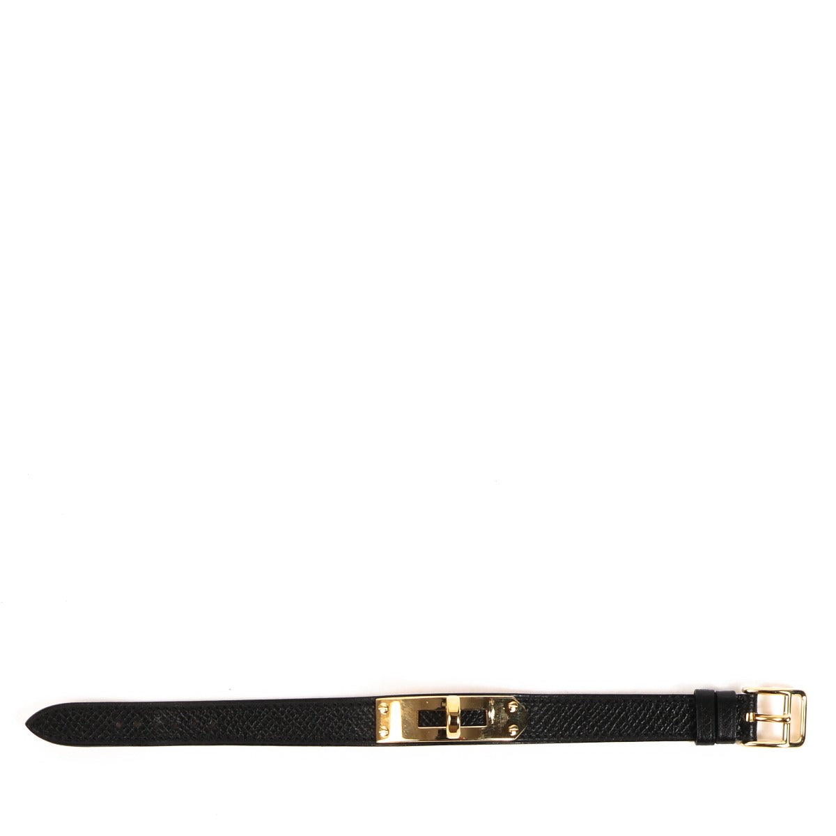 Hermès Vintage Gouden Kelly Horloge