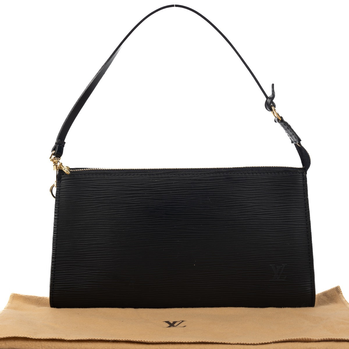 Shop 100% authentic second-hand Louis Vuitton Black Pochette on Labellov.com