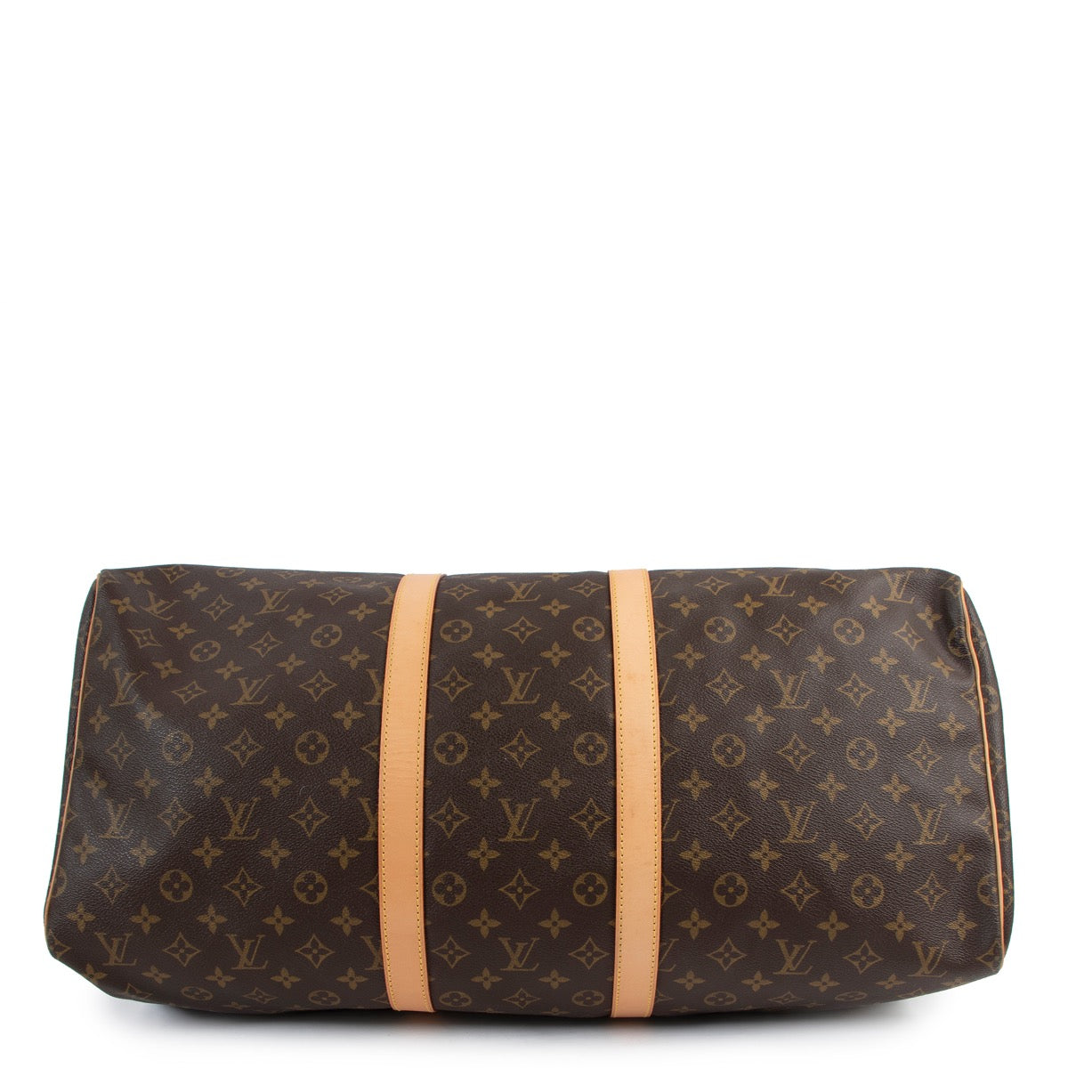 Buy online authentic second hand Louis Vuitton Monogram Keepall 55 Travel Bag in very good condition at Labellov in Antwerp