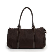 Buy and sell designer items at Labellov Luxury. Get this Prada Brown Nylon Duffle Bag online or in the showroom in Antwerp.