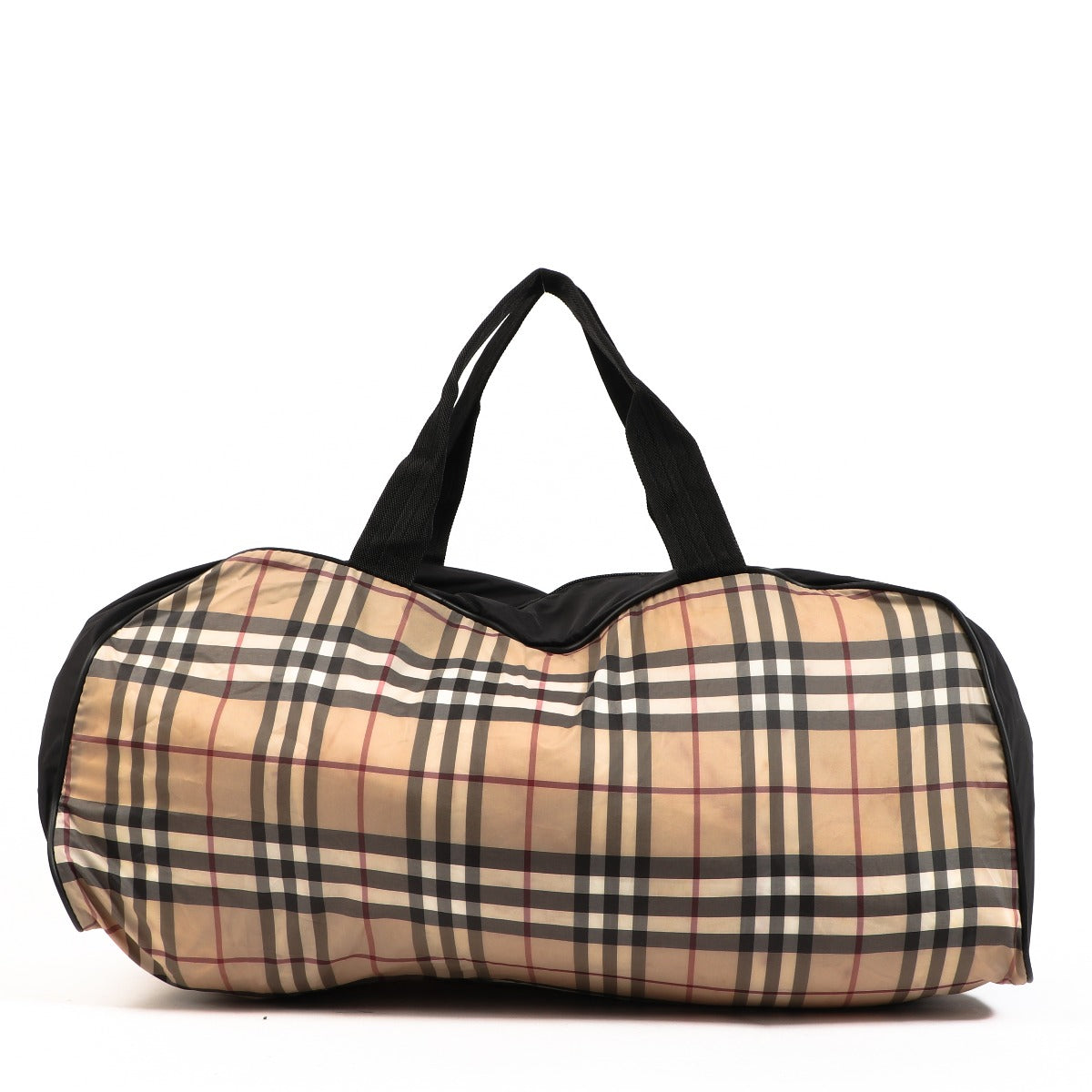 Burberry House Check Expandable Travel Bag