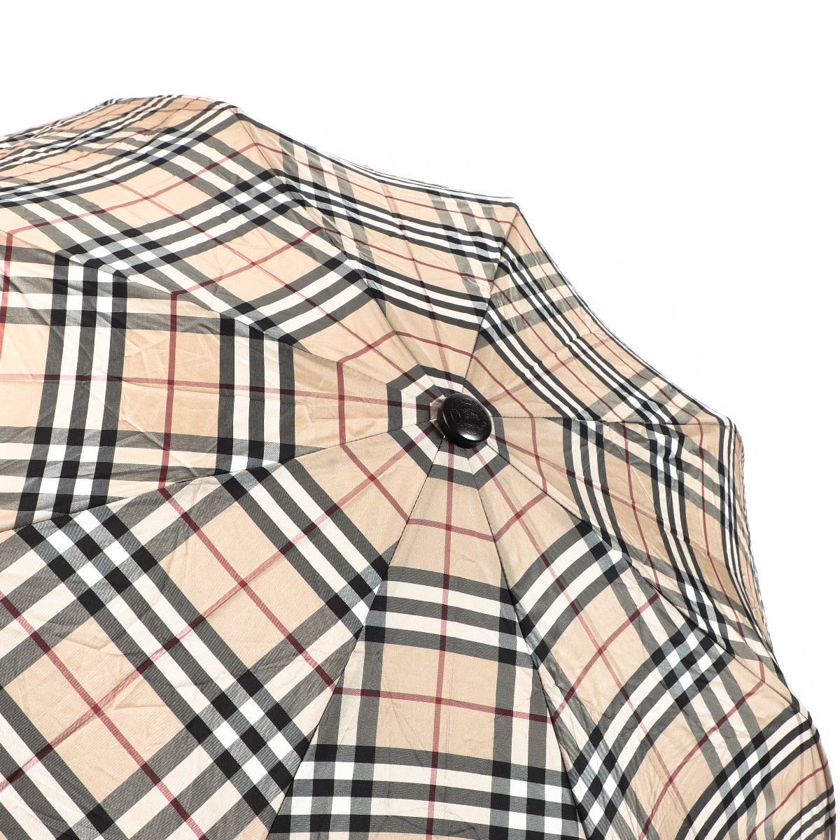 Shop safe online at Labellov in Antwerp this 100% authentic second hand Burberry London Vintage Check Folding Umbrella