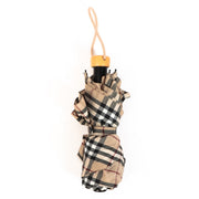 Shop safe online at Labellov in Antwerp this 100% authentic second hand Burberry London Vintage Check Folding Umbrella