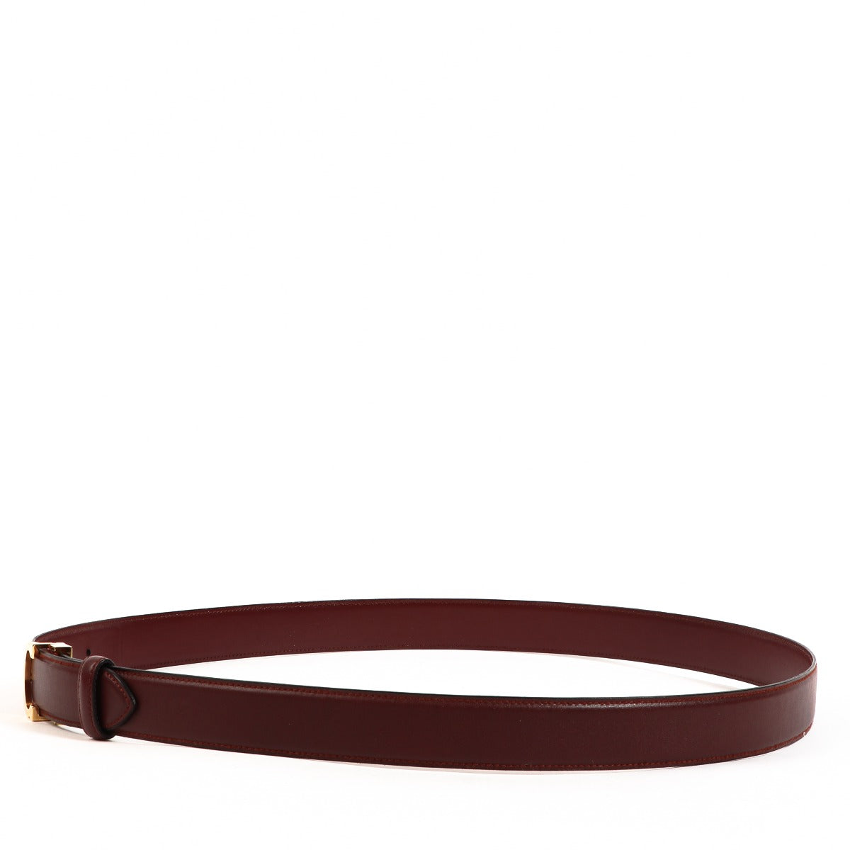 Must de Cartier C Bordeaux Leren Riem - Maat 105
