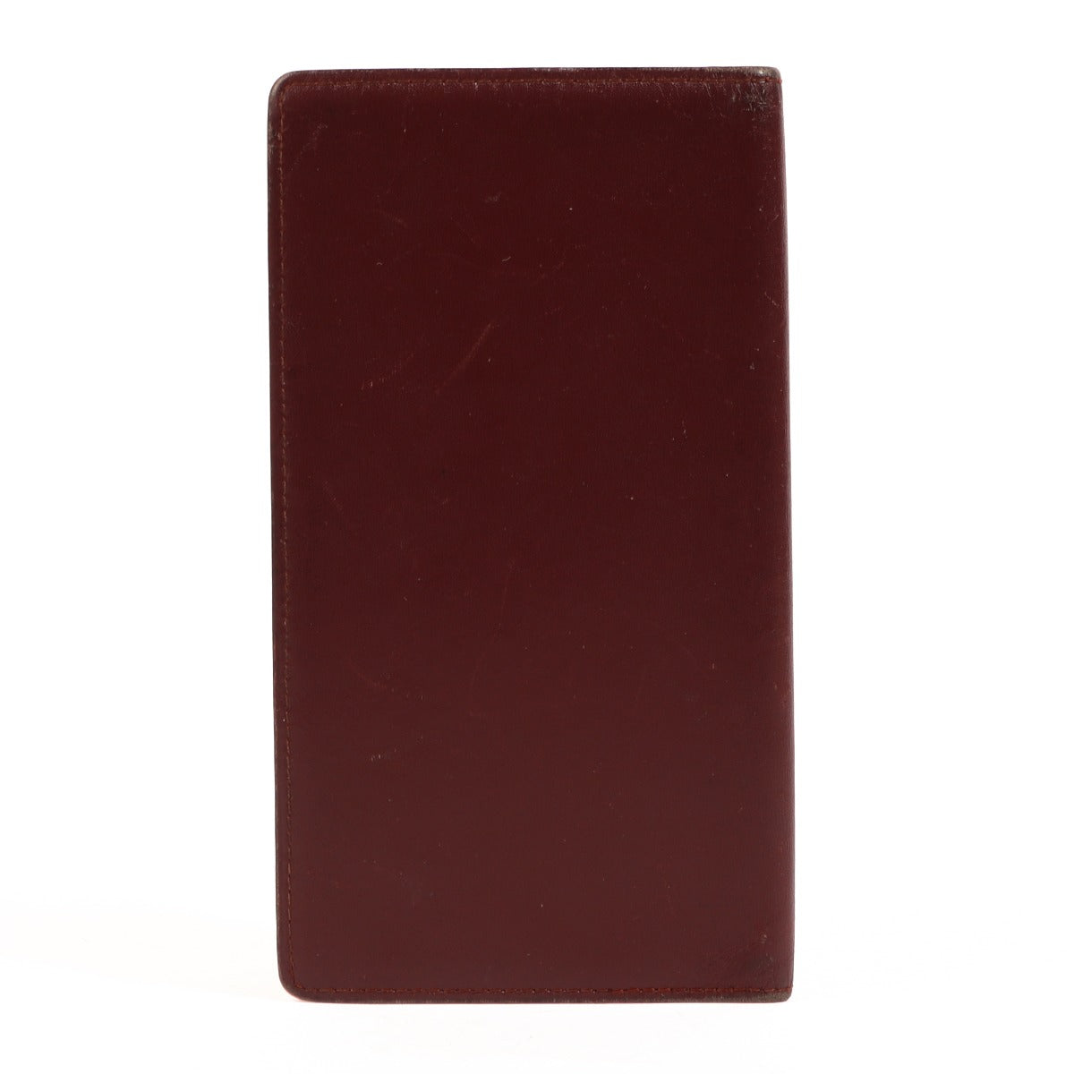 Cartier Burgundy Leather Address Book
