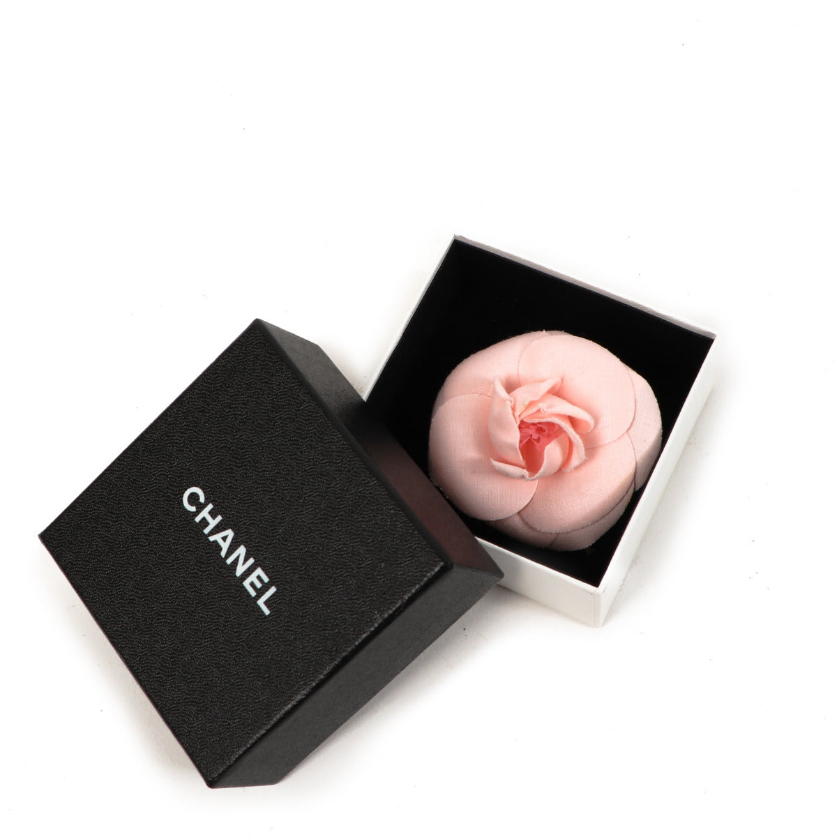 Chanel Pink Camelia Brooch