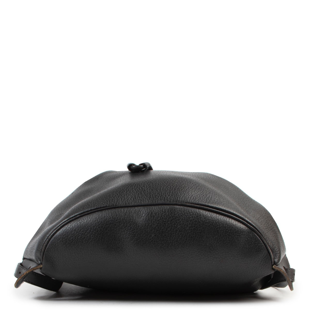 Shop safe online authentic Delvaux Black Leather Backpack at Labellov.com.