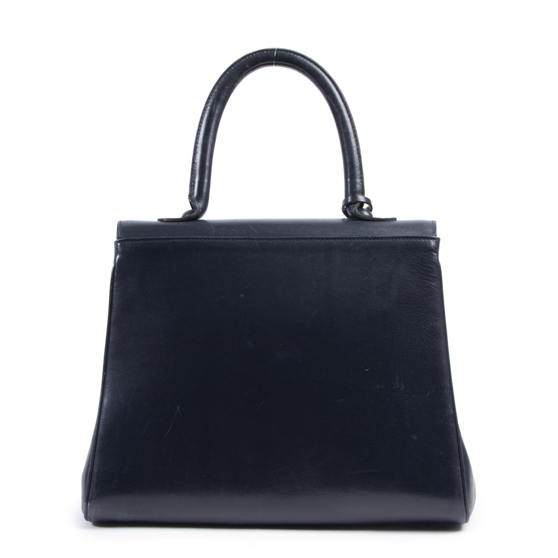 We buy and sell your authentic designer Delvaux Blue Brillant MM Bag