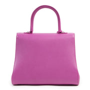Authentic second-hand vintage Delvaux Fuchsia Brillant MM Bag buy online webshop LabelLOV