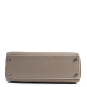 Hermès Kelly 32 Retourne Veau Etoupe PHW for the best price at Labellov secondhand luxury