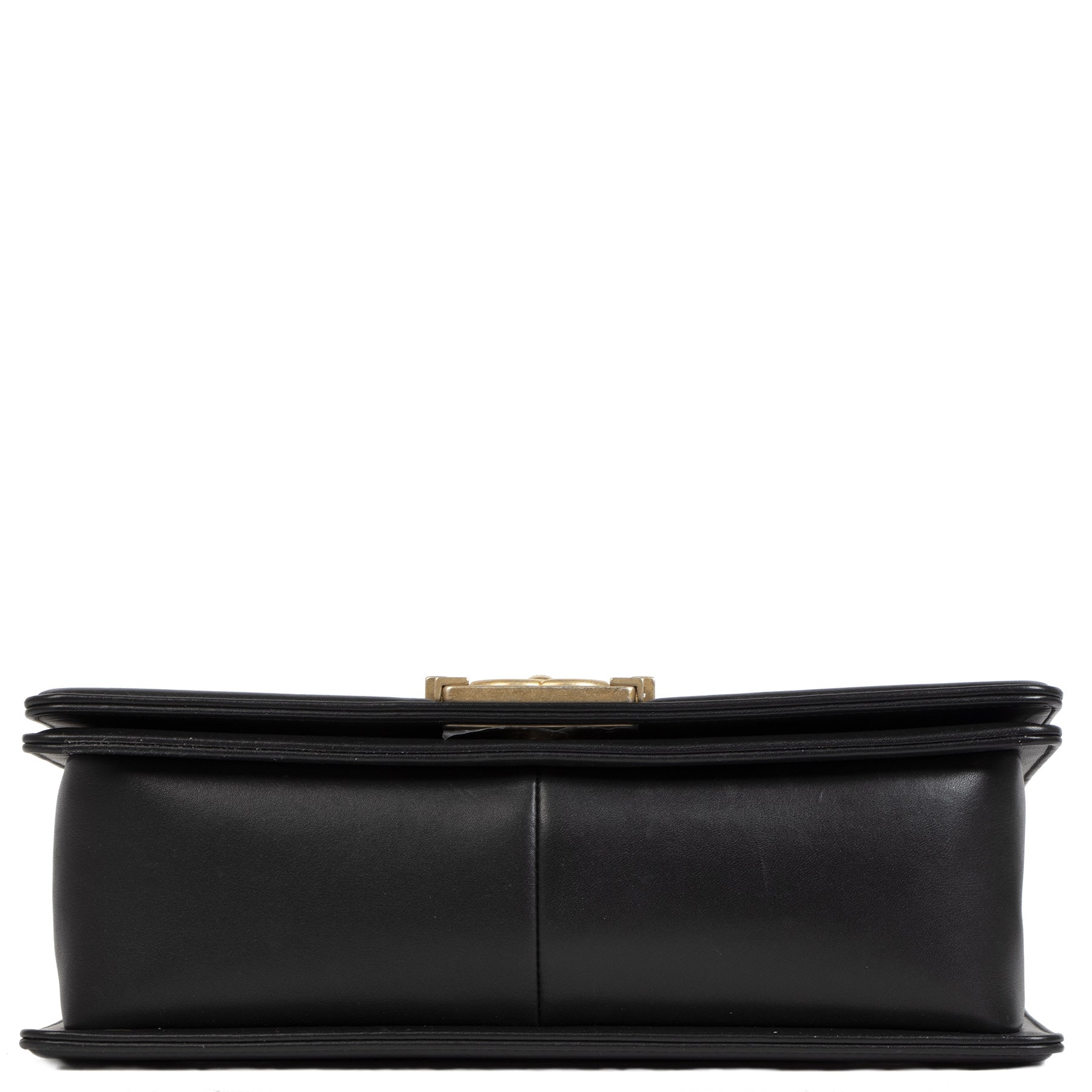 Authentieke Tweedehands Chanel Black Medium Boy Bag GHW juiste prijs veilig online shoppen luxe merken webshop winkelen Antwerpen België mode fashion
