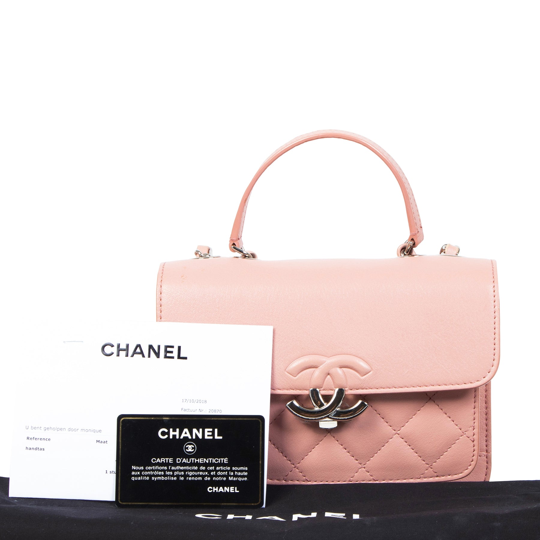 Chanel Pastel Pink Flap Bag