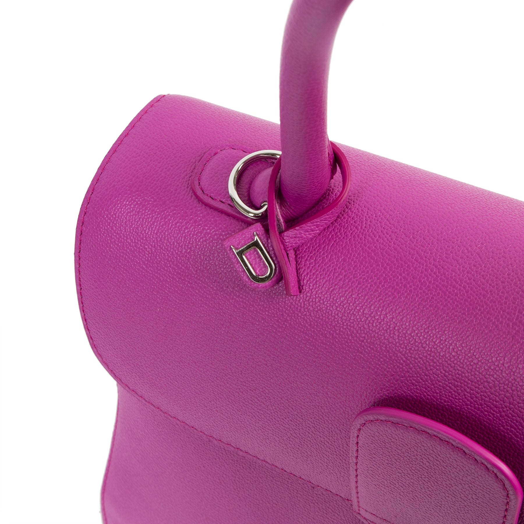 Delvaux Brillant MM Fuchsia Bag brand new available online at Labellov secondhand