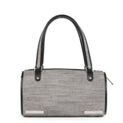 Authentieke Tweedehands Delvaux Le Astrid MM Toile Charleston Noire Bag juiste prijs veilig online shoppen luxe merken webshop winkelen Antwerpen België mode fashion