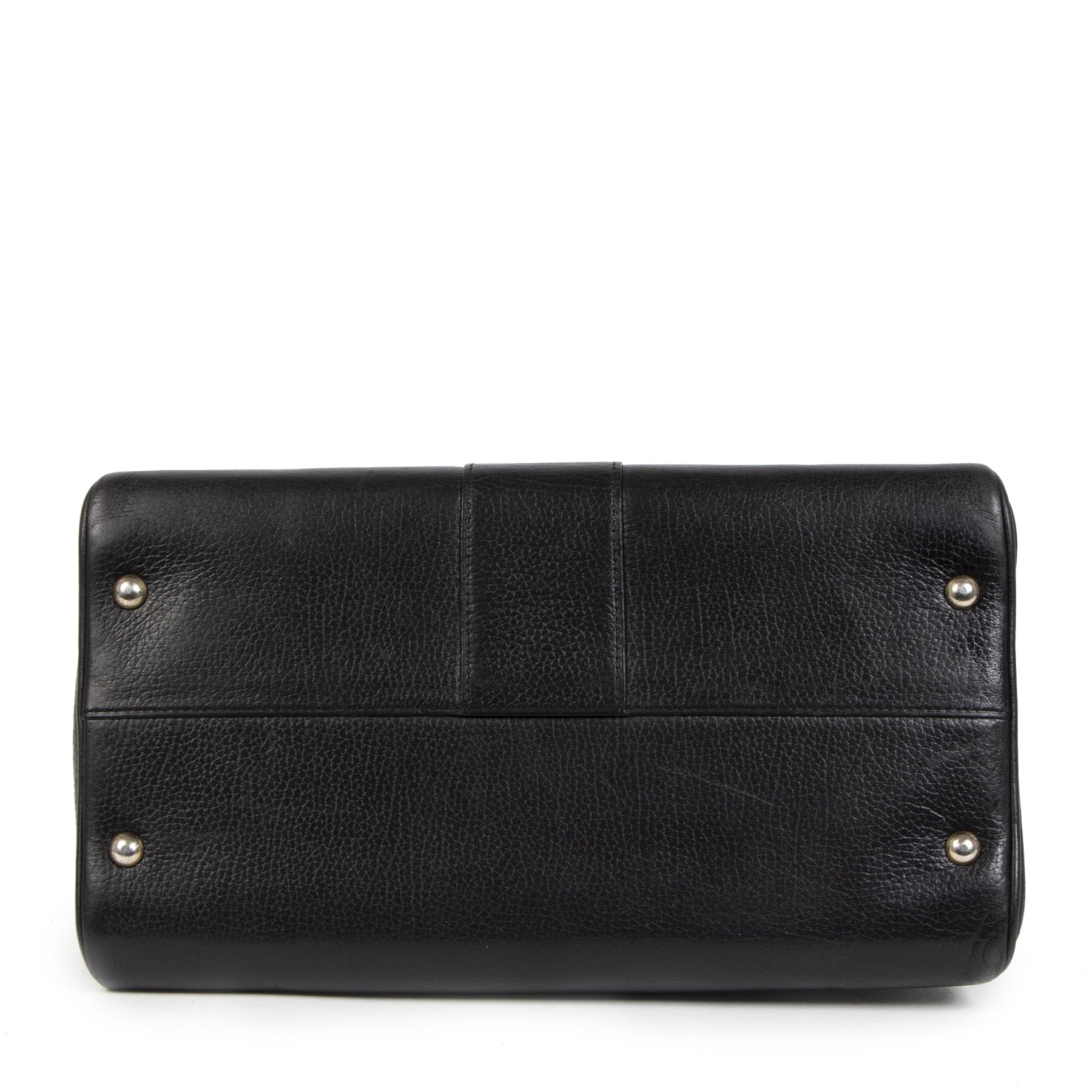 Authentic secondhand Delvaux Brillant Black MM Bag + Strap designer bags fashion luxury vintage webshop safe secure online shopping worldwide shipping delivery