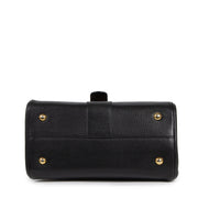 Authentic second-hand vintage Delvaux Black Mini Brillant Bag buy online webshop LabelLOV