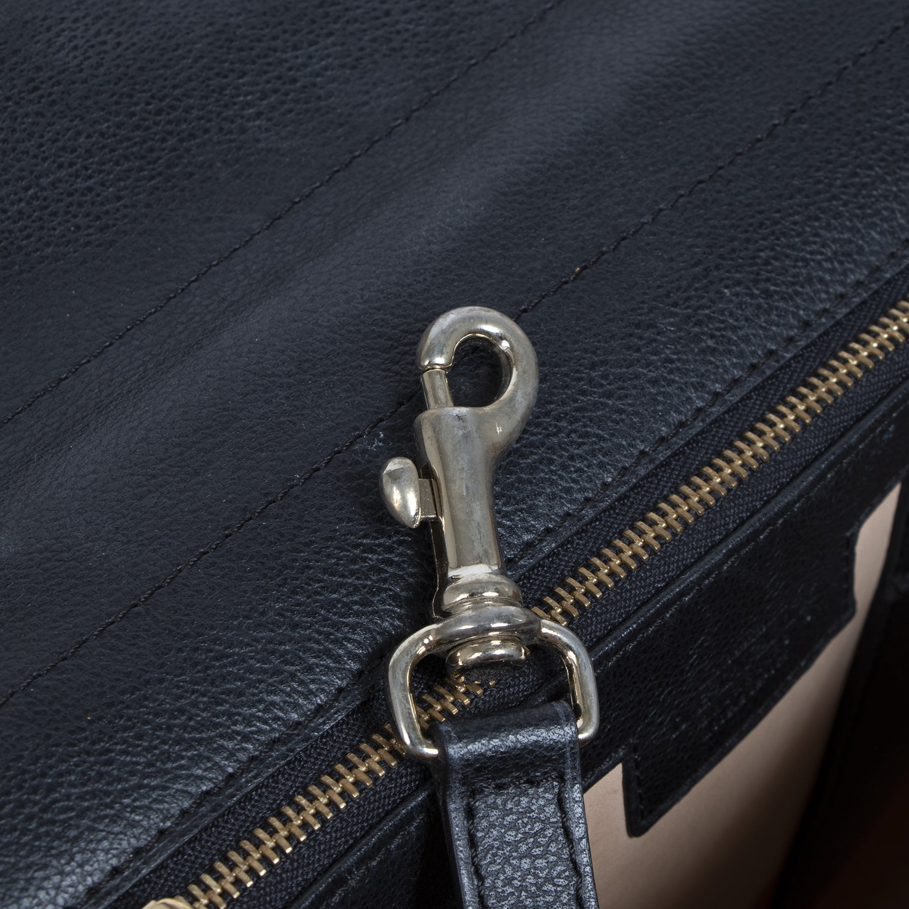 Delvaux Brillant Black MM GHW + Strap
