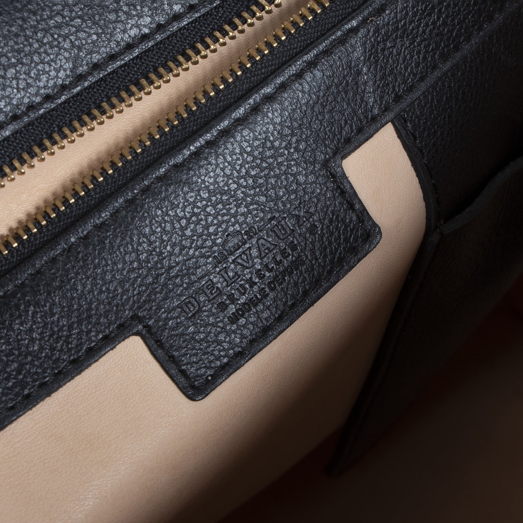 Delvaux Brillant Black MM GHW + Strap