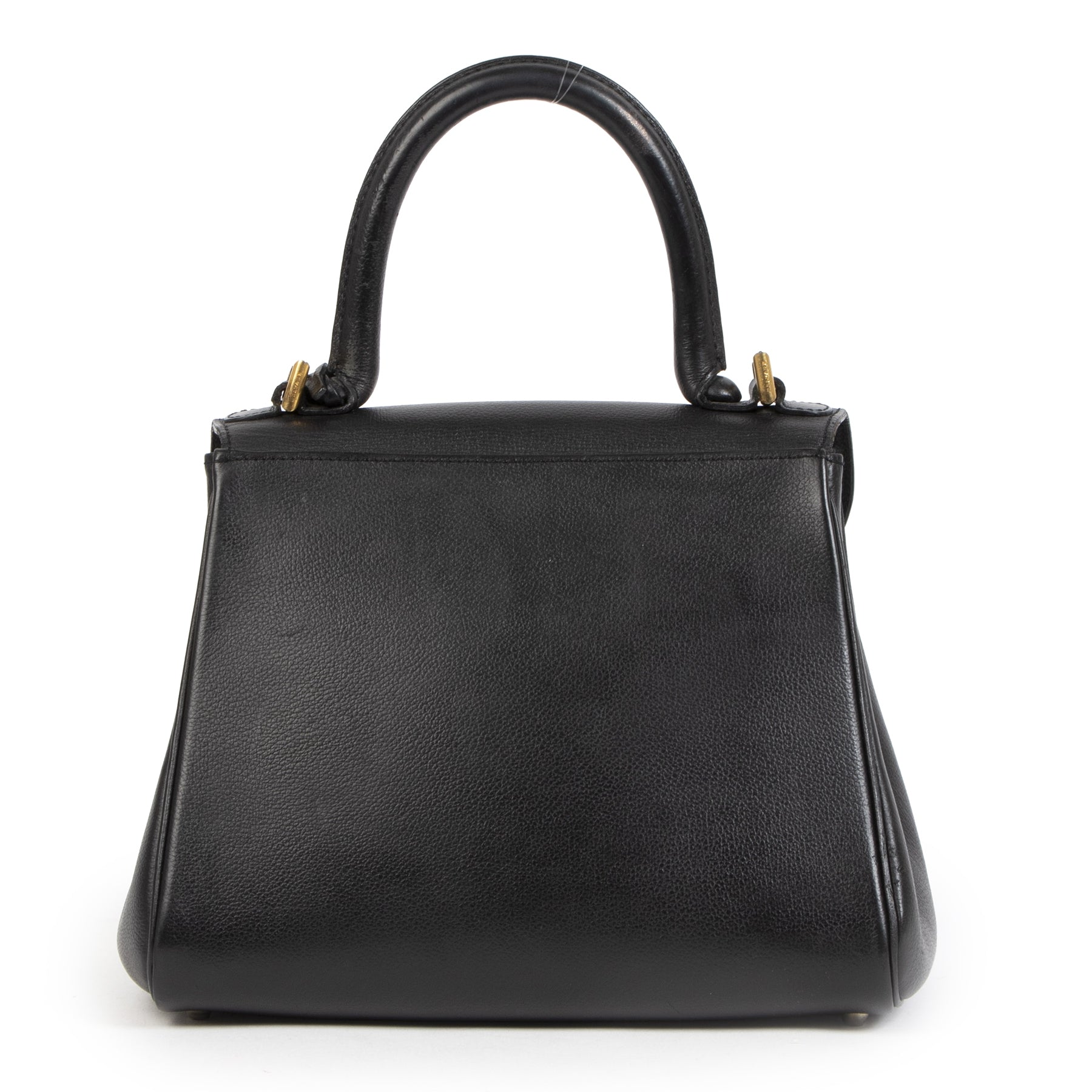 Authentieke Tweedehands Delvaux Brillant Black PM GHW juiste prijs veilig online shoppen luxe merken webshop winkelen Antwerpen België mode fashion