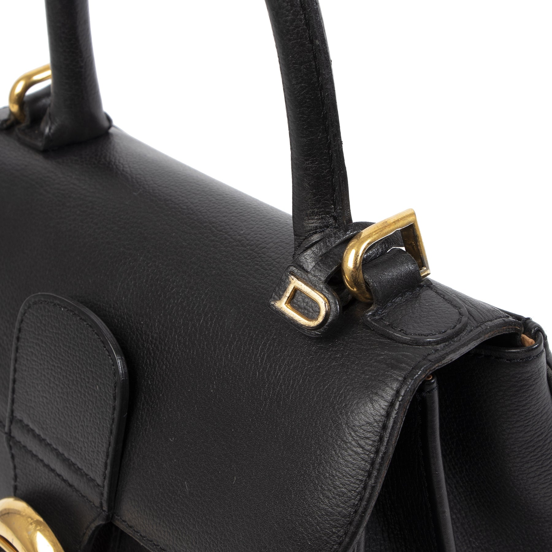 Authentic secondhand Delvaux Brillant Black PM GHW designer bags luxury vintage webshop designer brands fashion safe secure shopping worldwide shipping