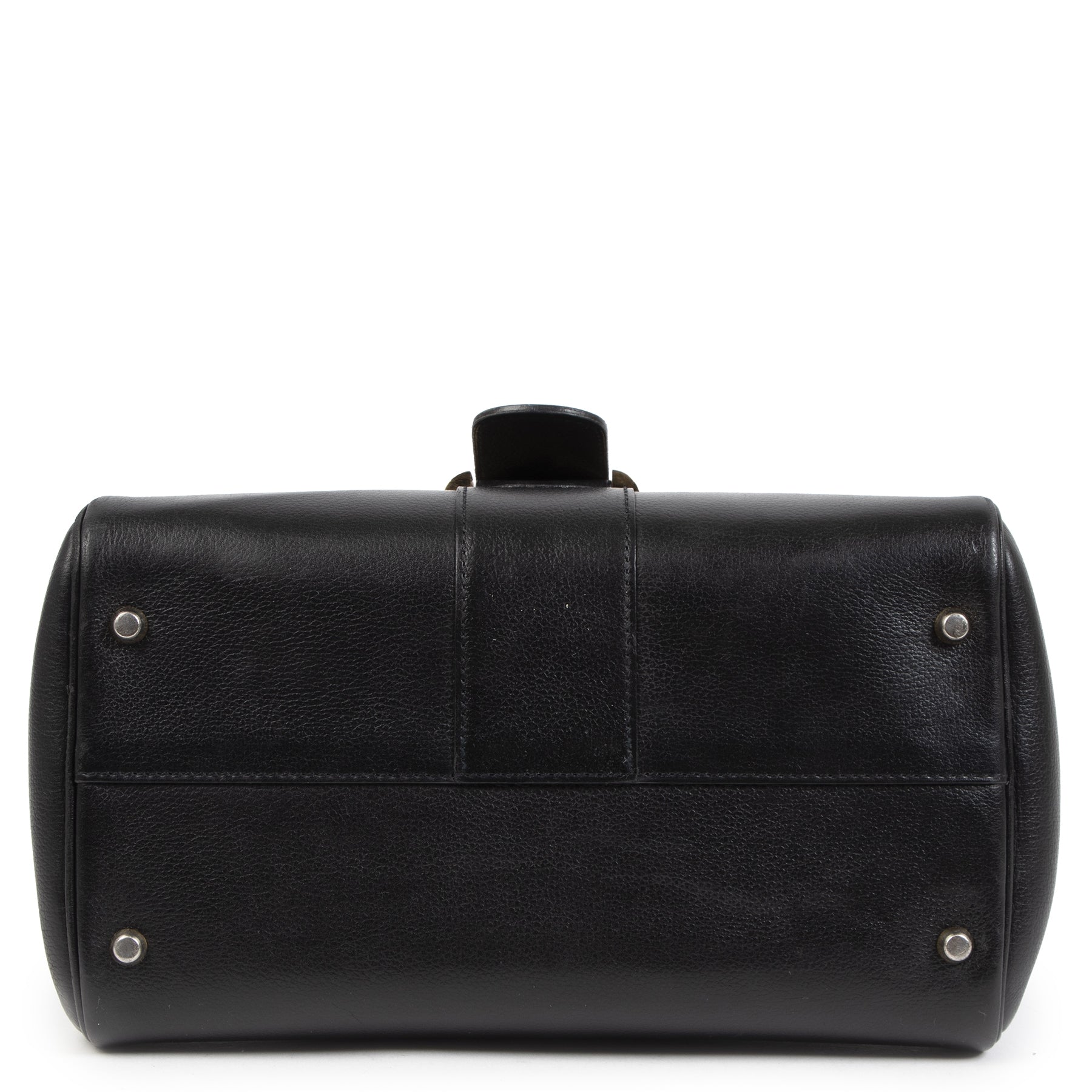 Authentic secondhand Delvaux Brillant Black PM GHW designer bags luxury vintage webshop designer brands fashion safe secure shopping worldwide shipping