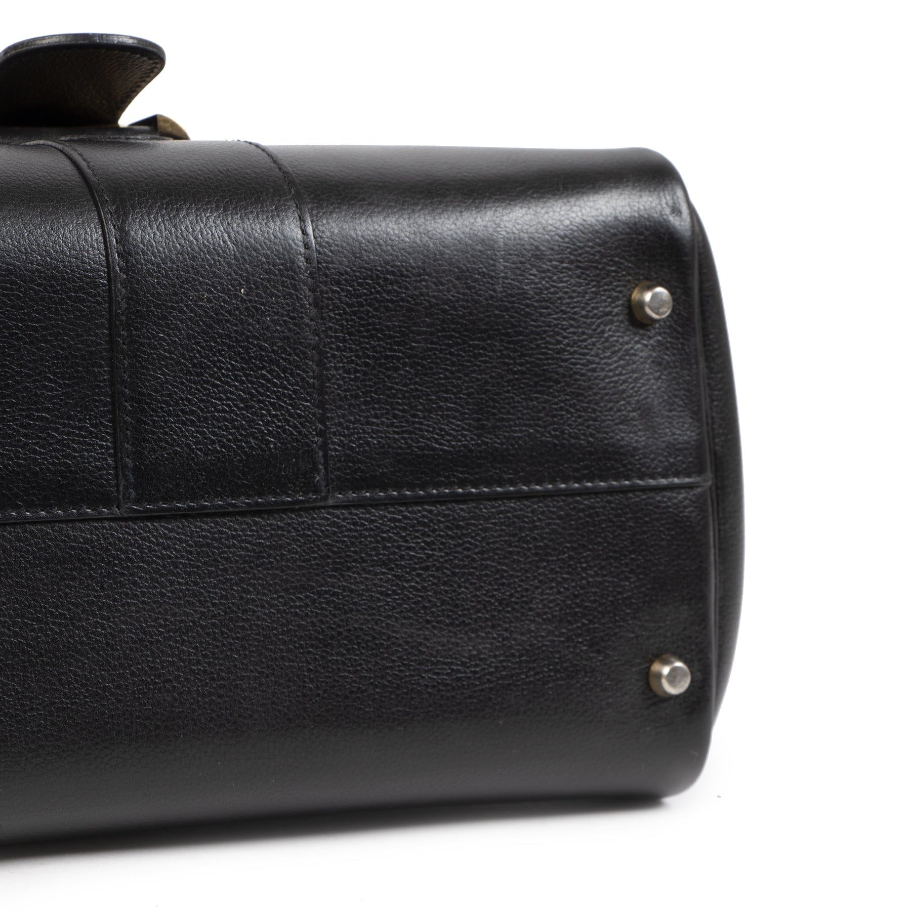 Authentic secondhand Delvaux Brillant Black PM GHW designer bags luxury vintage webshop designer brands fashion safe secure shopping worldwide shipping
