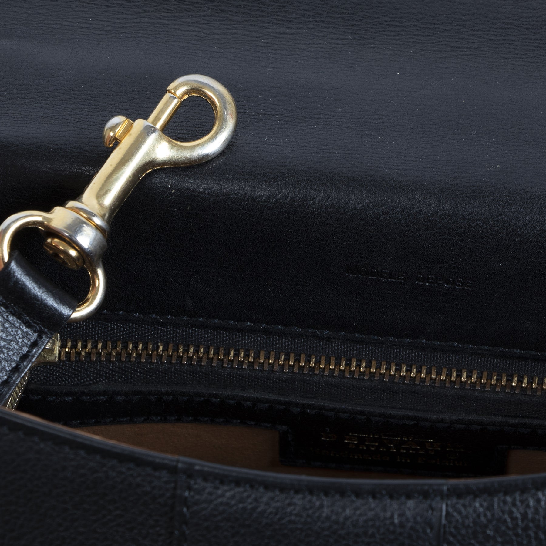 Authentic secondhand Delvaux Brillant Black PM GHW designer bags luxury vintage webshop designer brands fashion safe secure shopping worldwide shipping