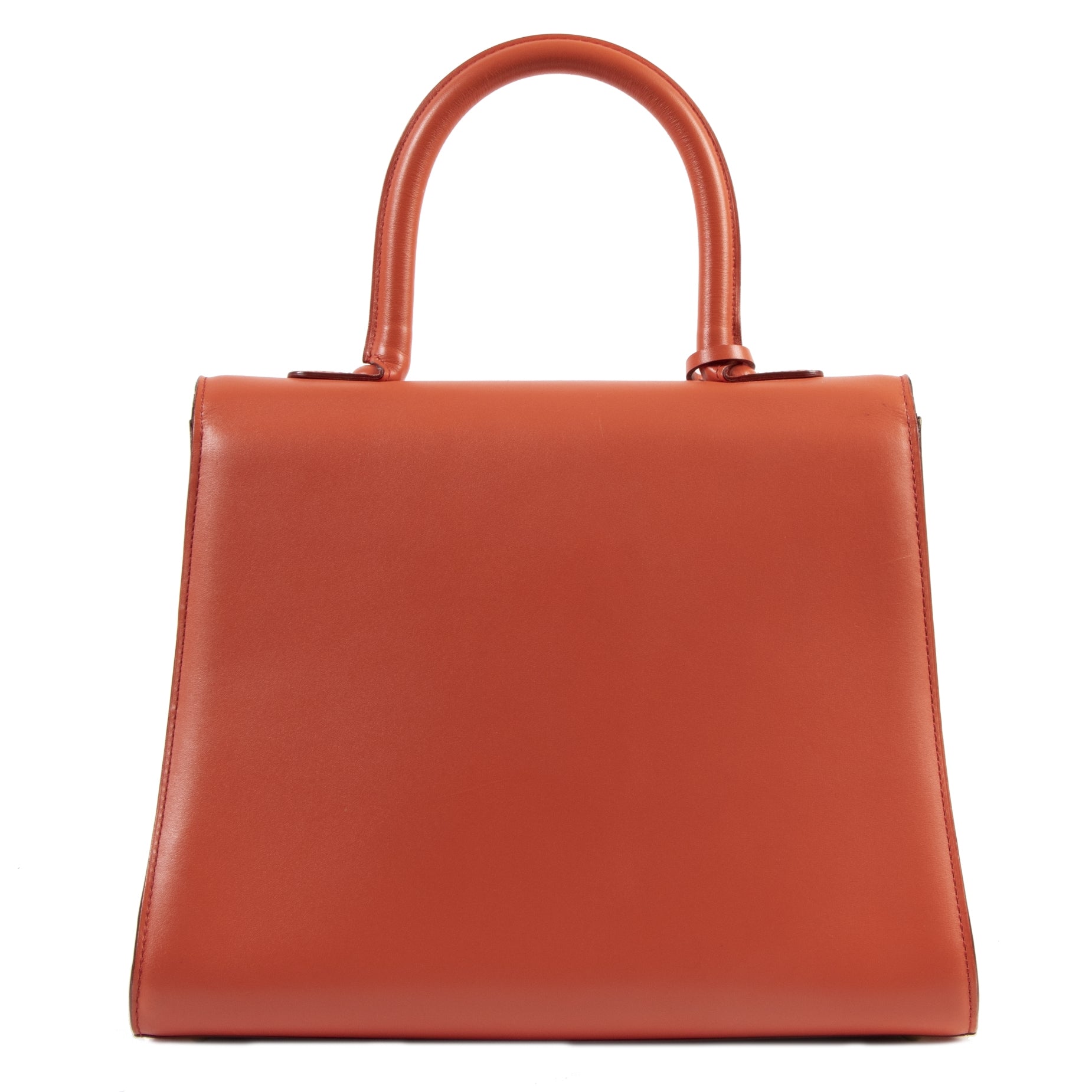 Delvaux Brillant Corail MM + Strap online available at Labellov vintage designer webshop