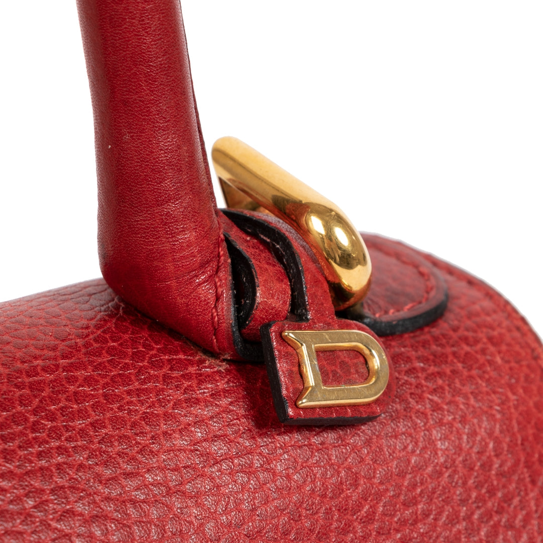 Delvaux Brillant PM Dark Red Bag