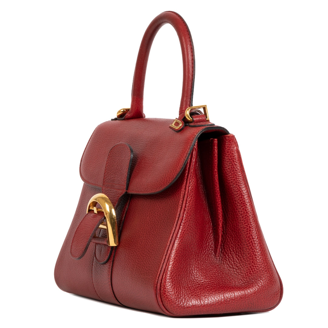 Delvaux Brillant PM Dark Red Bag
