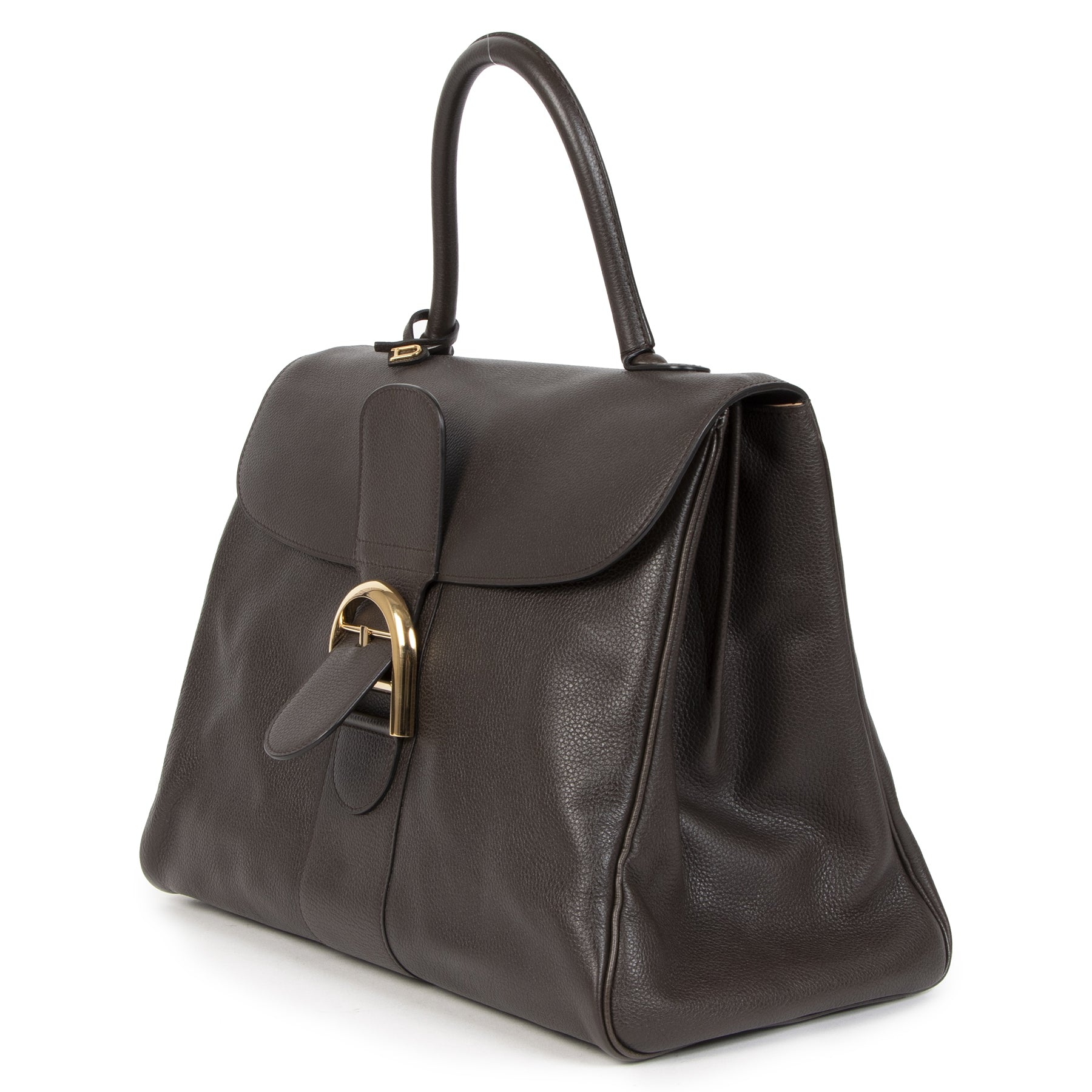 Delvaux Brown Brillant GM Bag