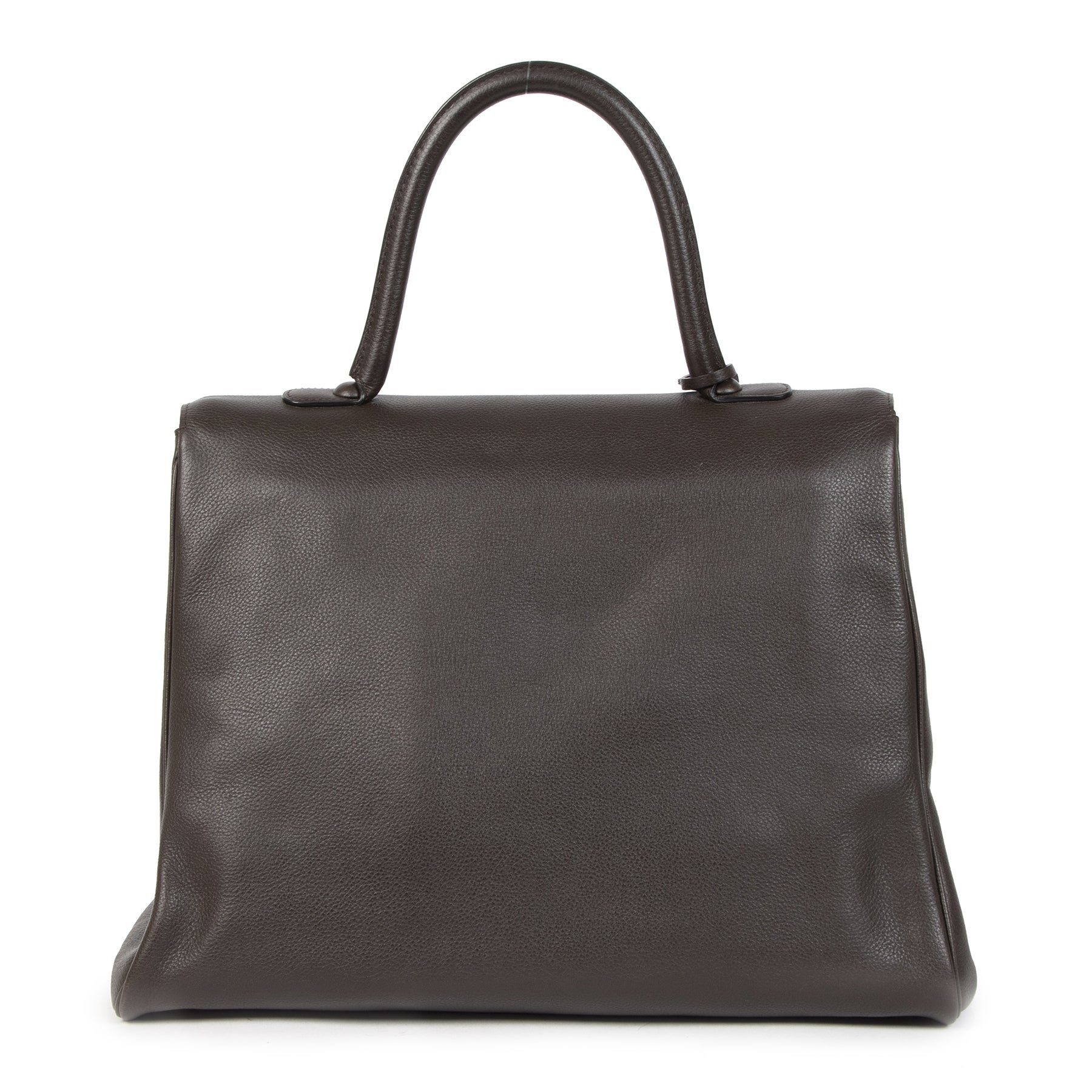Delvaux Brown Brillant GM+ Souple Bag