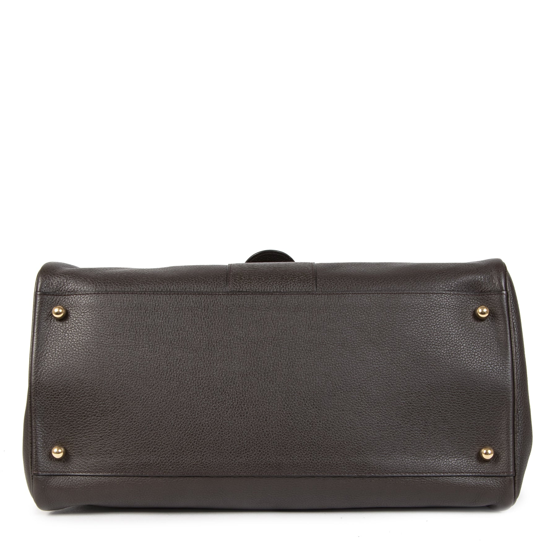 Delvaux Brown Brillant GM+ Souple Bag