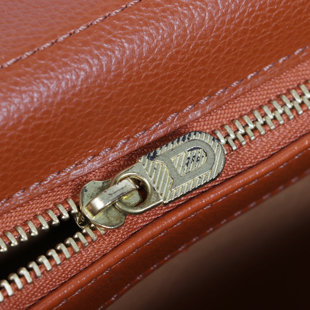 Delvaux Cognac Brillant GM + Strap
