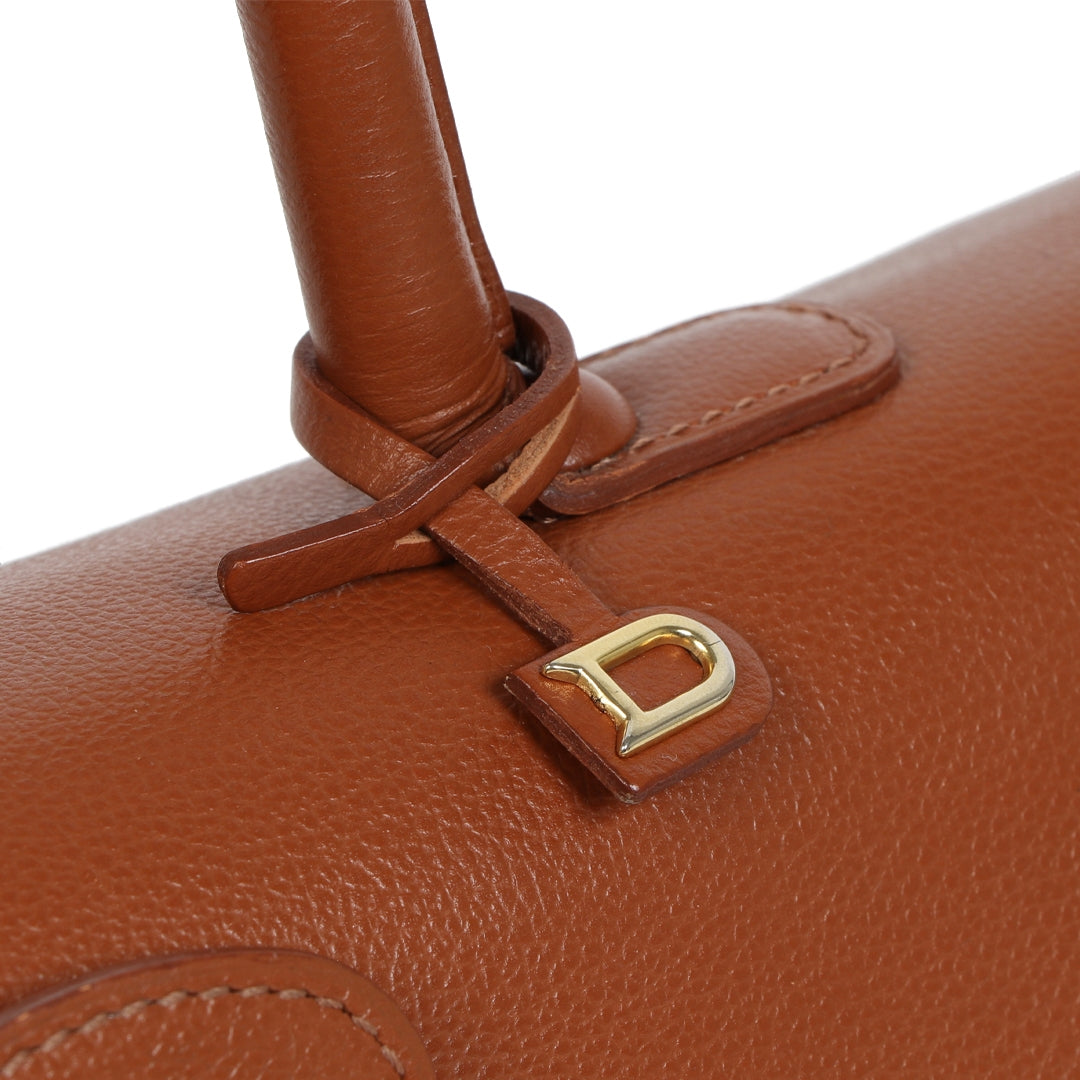 Achetez votre sac Delvaux Cognac Brillant GM + Strap pour le meilleur prix chez Labellov à Anvers