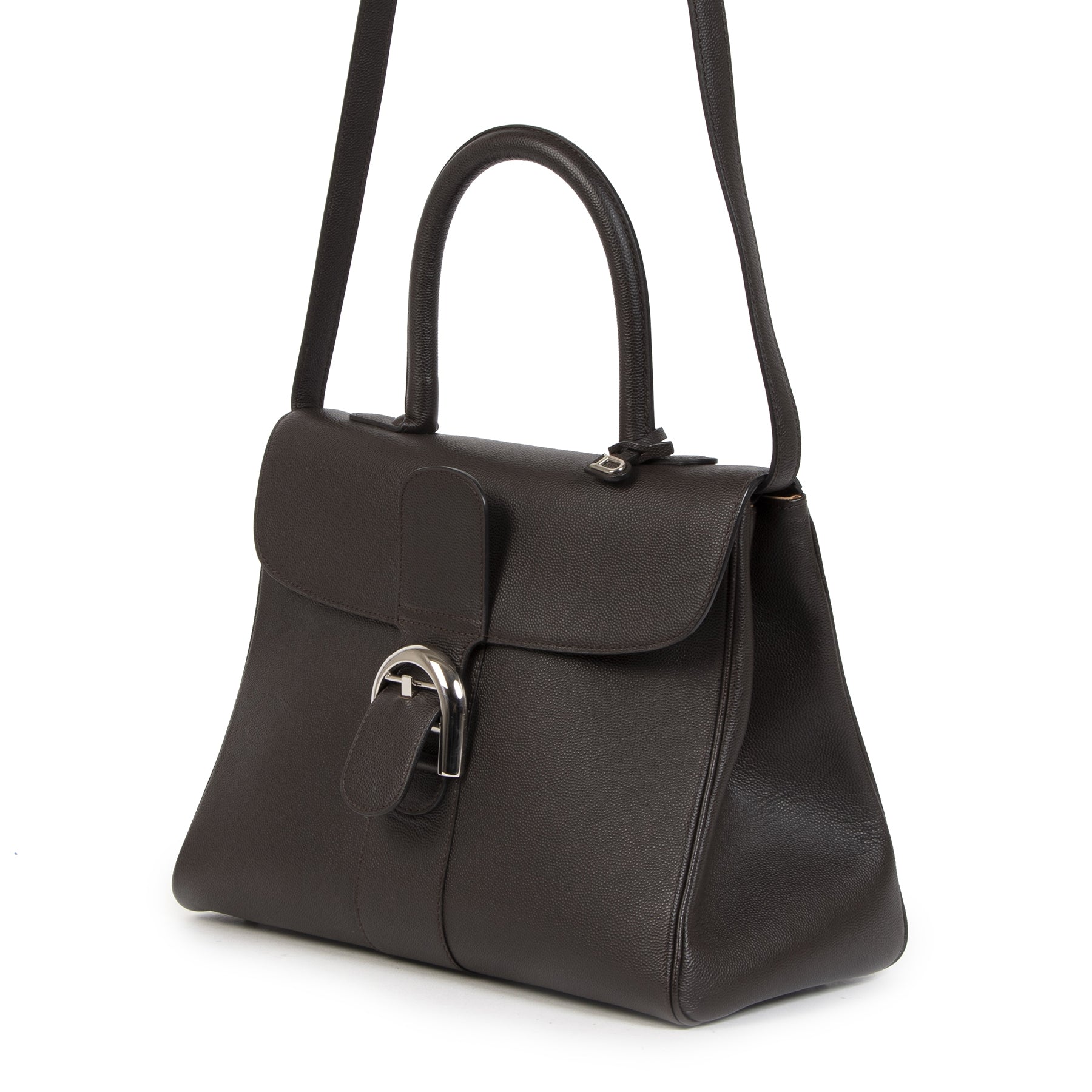 Buy authentic secondhand Delvaux Brillant Dark Grey MM at the right price at LabelLOV vintage webshop. Safe and secure online shopping. Koop authentieke tweedehands Delvaux Brillant Dark Grey MM met de juiste prijs bij LabelLOV