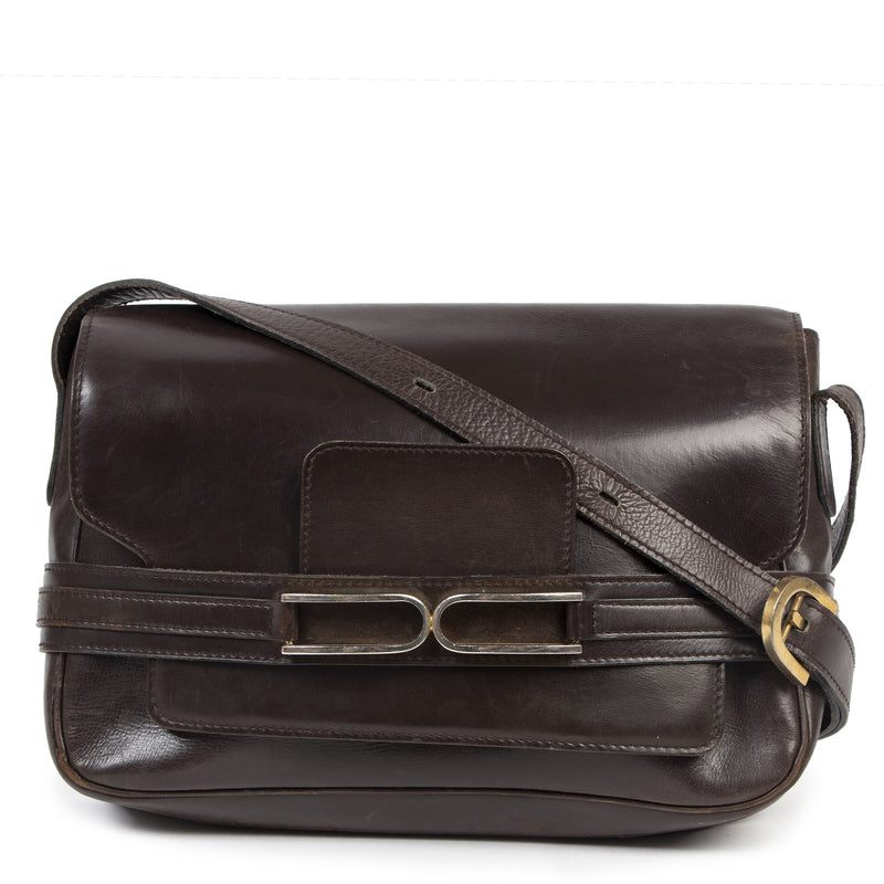 Delvaux Brown Vintage DD Bag for the best price at Labellov secondhand luxury in Antwerp