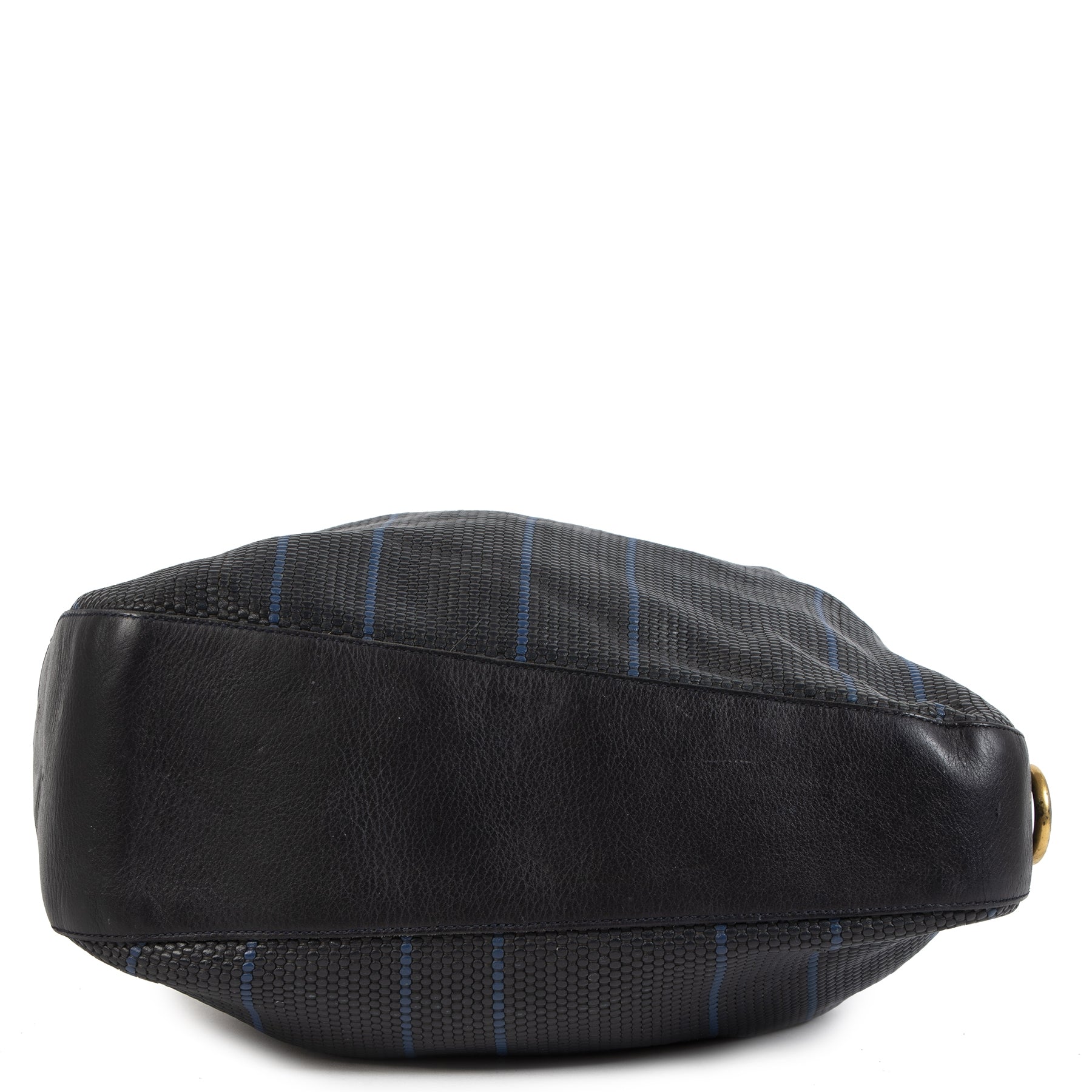 Delvaux Toile De Cuir Bucket Bag