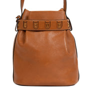 Delvaux Cognac Leather Calicot Bucket Bag kopen en verkopen