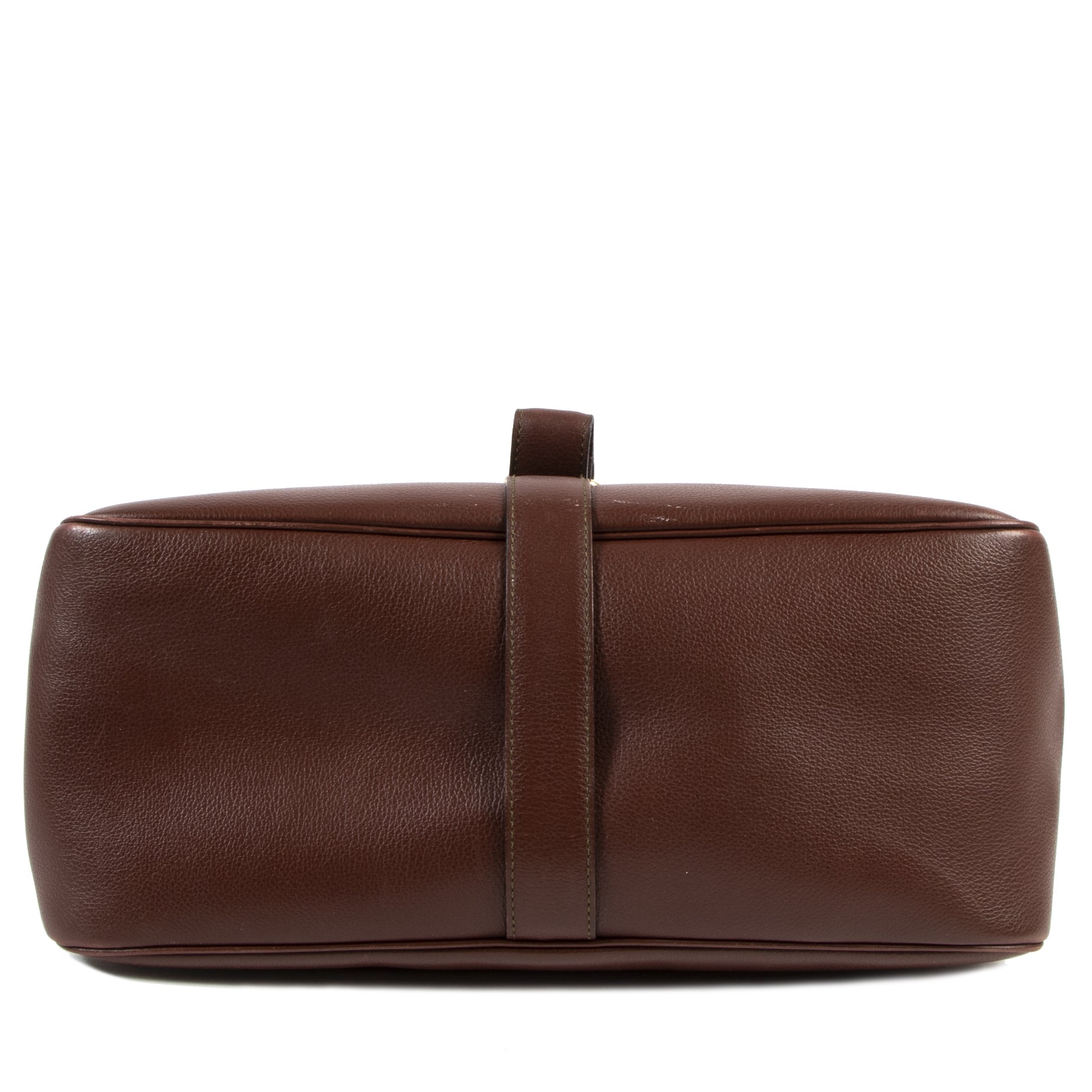 Delvaux Chestnut Brown Top Handle Bag pour le meilleur prix chez Labellov à Anvers