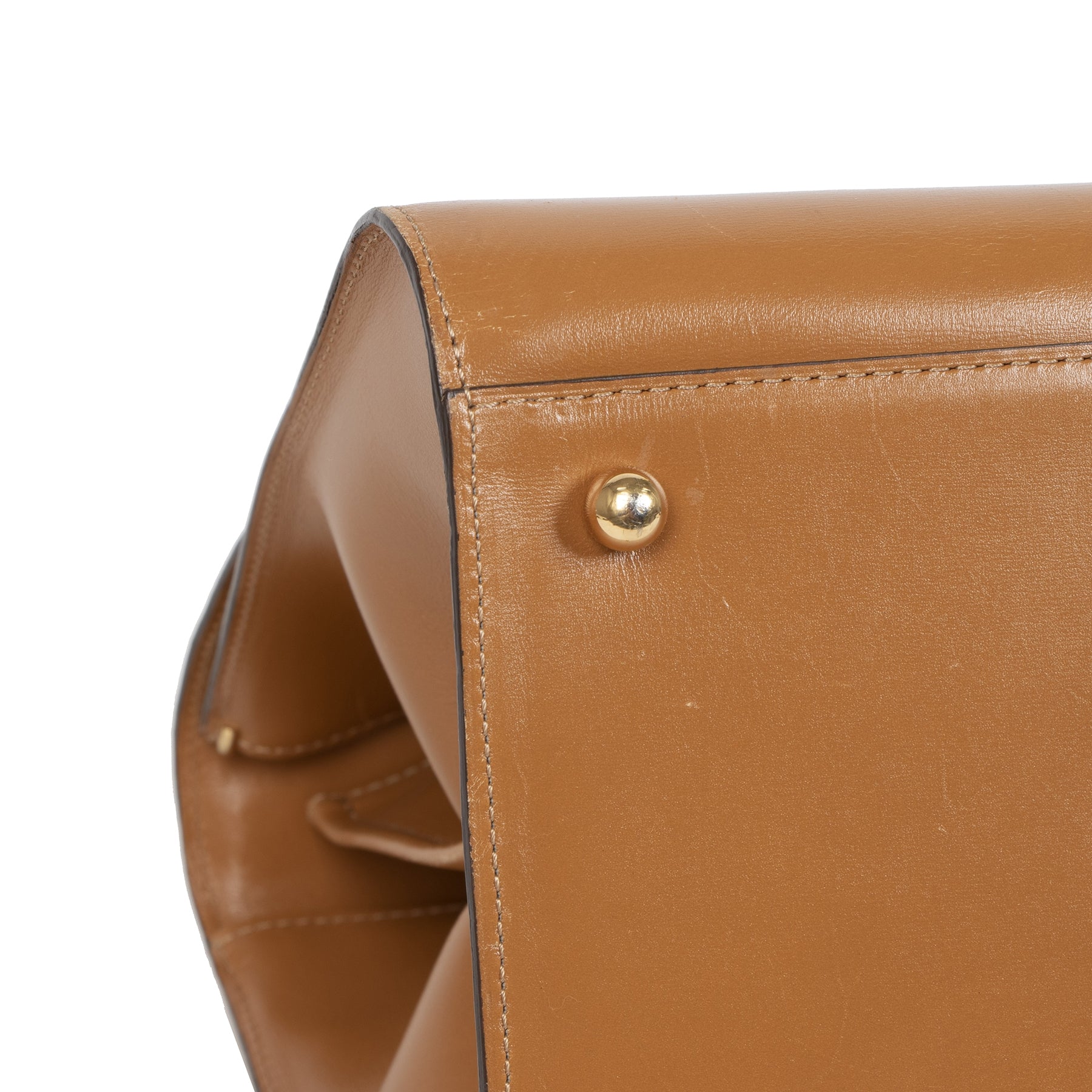 Authentic secondhand Delvaux Brillant East West Camel Bag designer bags fashion designer brands luxury vintage webshop safe secure online shopping worldwide shipping delivery
