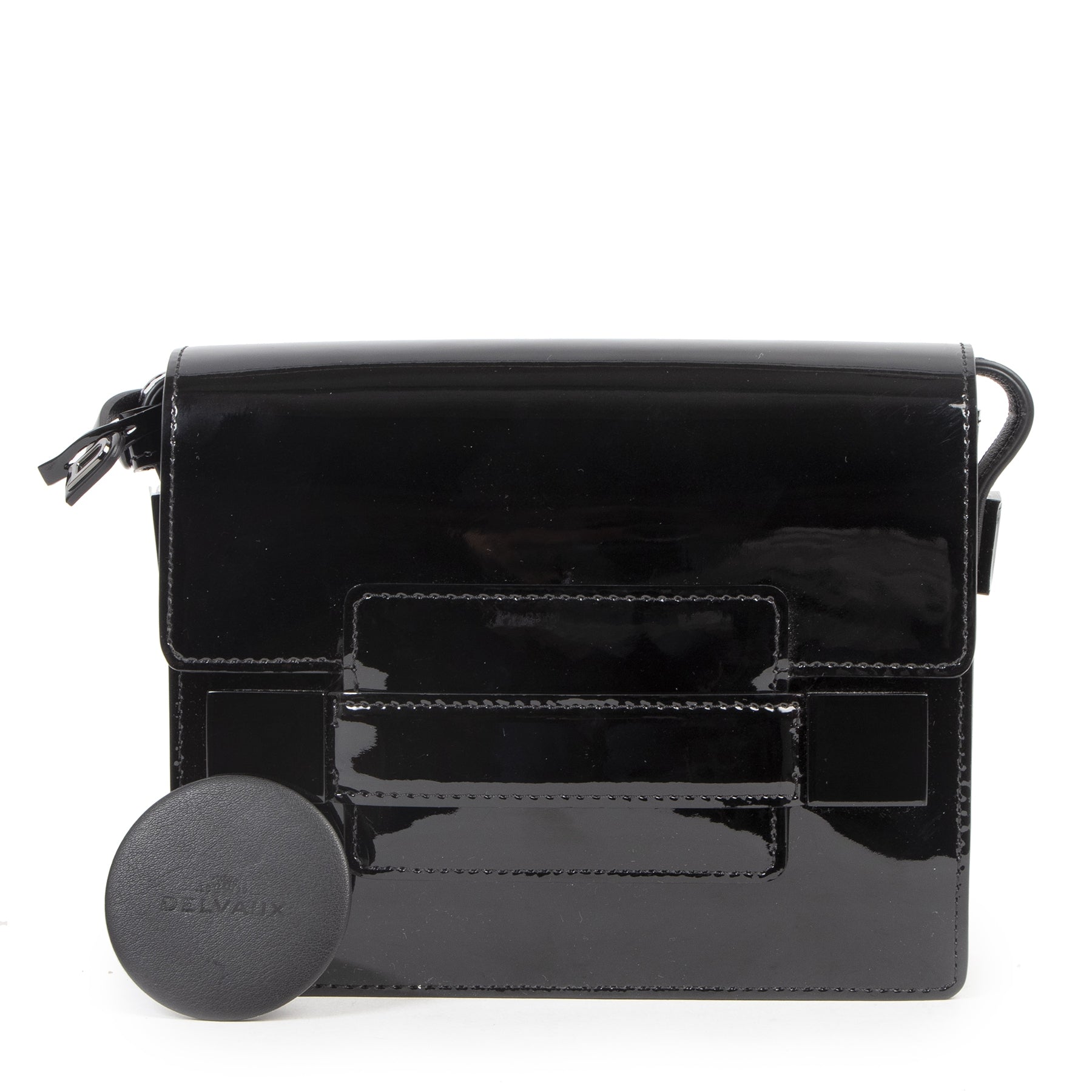 Delvaux Madame Mini Vernis Black kopen aan de beste prijs bij Labellov in Antwerpen