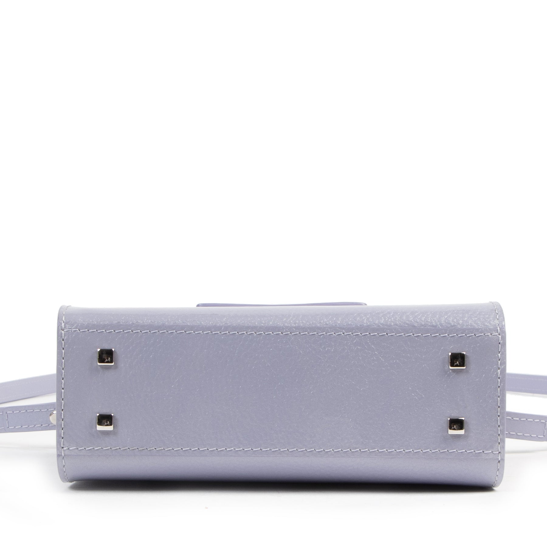 koop veilig online Delvaux Tempête Lilac Micro Crossbody Bag