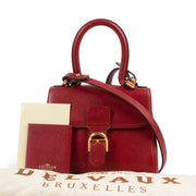 secondhand vintage Delvaux Brillant mini red rodeo