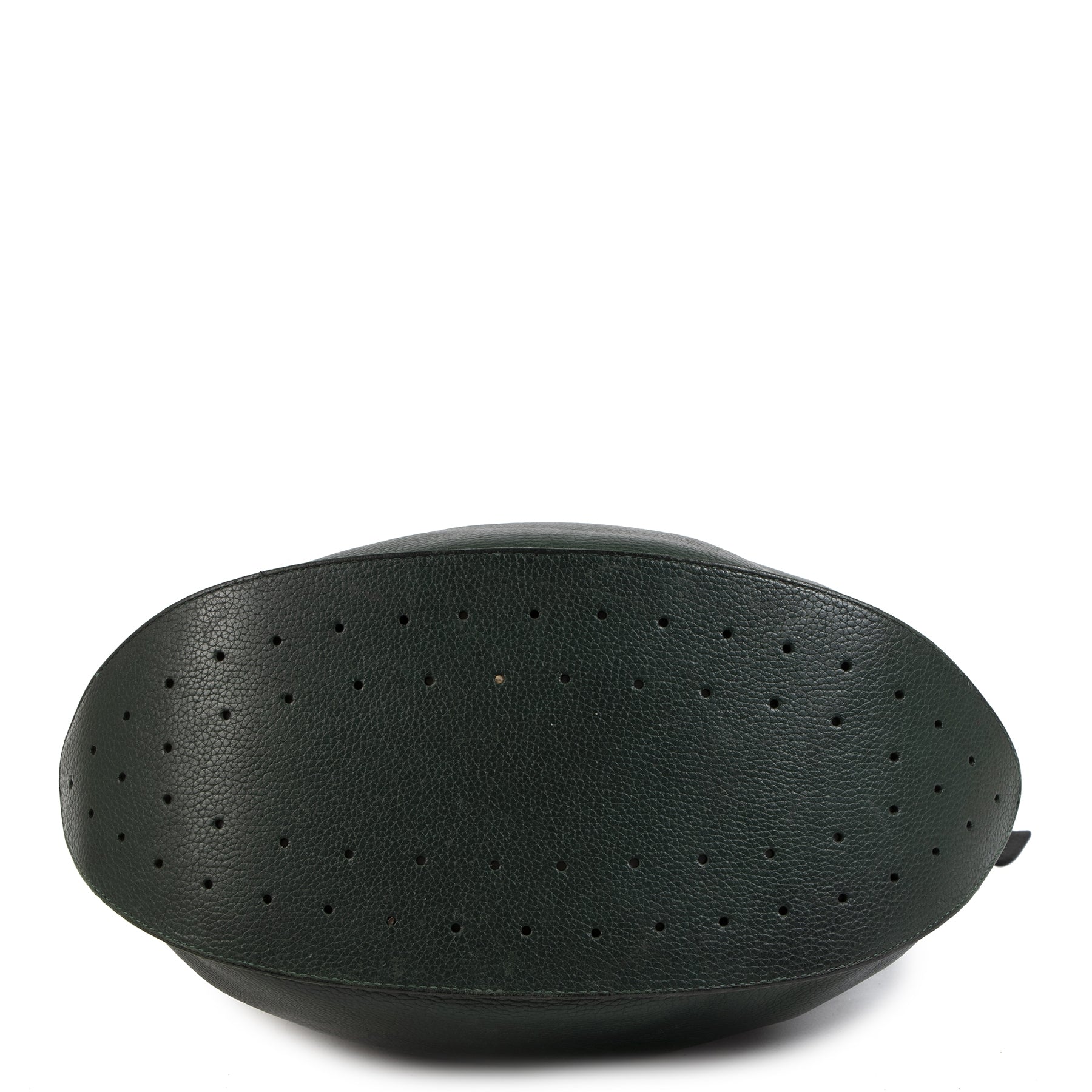 Authentique seconde main vintage Delvaux Le Pin Dark Green Shoulder Bag chez webshop LabelLOV