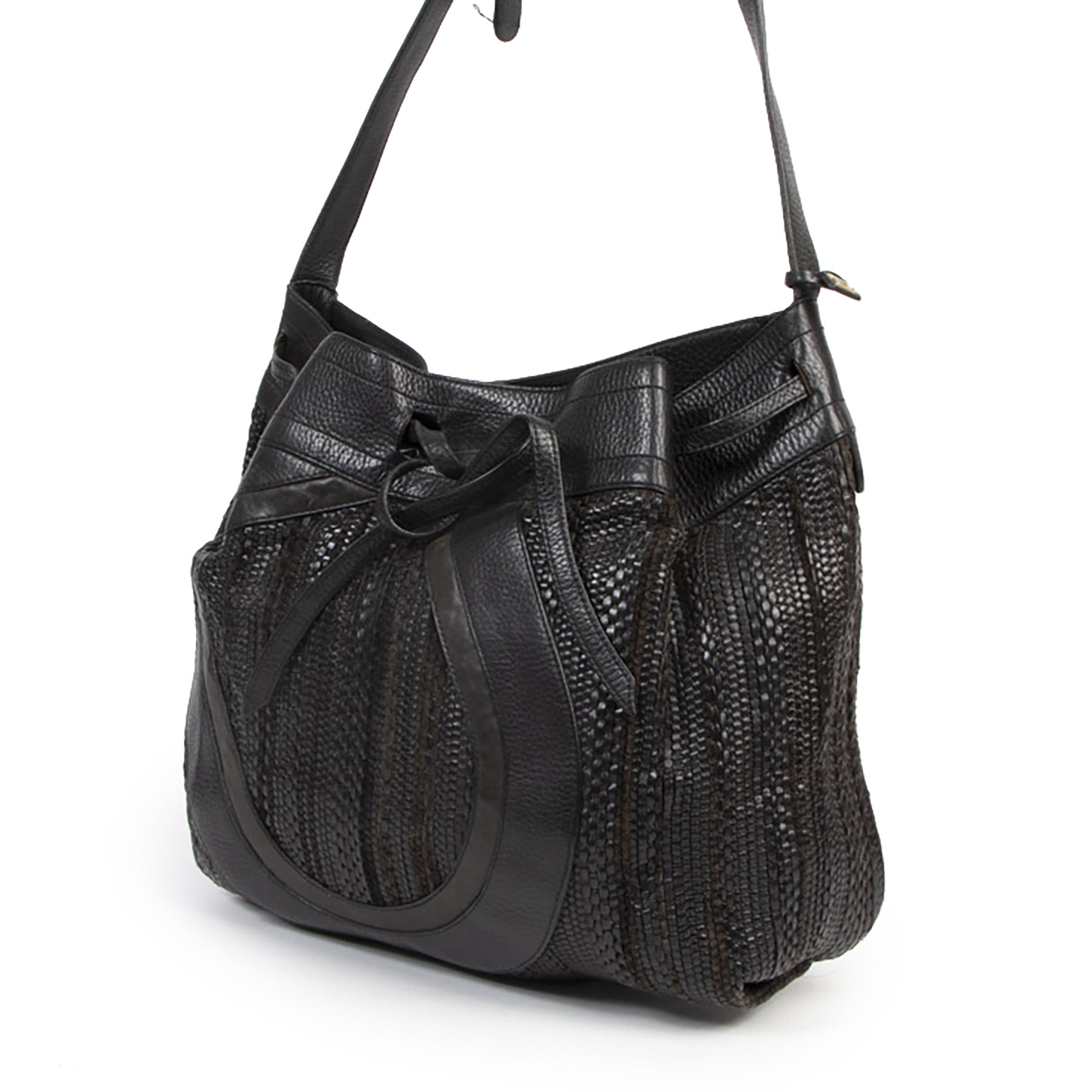 Delvaux Toile de Cuir Shoudler Bag kopen en verkopen doe je snel en gemakkelijk online bij Labellov